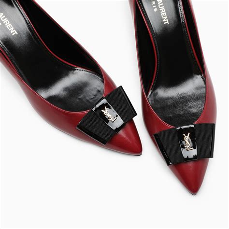 ysl bow shoes|SAINT LAURENT Barbara bow.